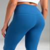 Colorfulkoala Women's High Waisted Tummy Control Workout Leggings Full Length Ultra Soft Yoga Pants 28" (XL, Classic Blue) view 2
