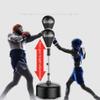 ZFF Punching Bag Stand, Adult Adjustable Height Freestanding Reflex Speed Boxing Ball for MMA Training Relieve Stress Fitness Lose Weight (Color : Red) view 4