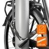 AXA 59051195SS 2231034205 Chain Lock, Black, 110 cm view 2