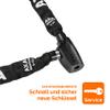AXA 59051195SS 2231034205 Chain Lock, Black, 110 cm view 3