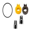 Cycling_Equipment Hub Components Nexus Cap Nut 5R/5L Track Type End Hubs, Adults Unisex, Multicoloured (Multicoloured), One Size view 1