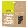 M-Wave Unisex_Adult 830850 Chain Ring, Black, 20 x 20 x 1 cm view 1