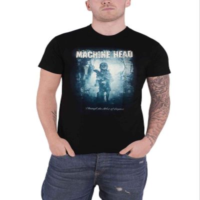 Machine Head T Shirt Through The Ashes Of Empires Band Logo Official Mens Black Size S