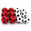 BQSPT Foosball Balls foose Balls Replacement 12 Packs,Table Soccer Balls Red and Black Ball 36mm White Soccer Foosalls,Regulation Size Foosball-Set of 12 view 1