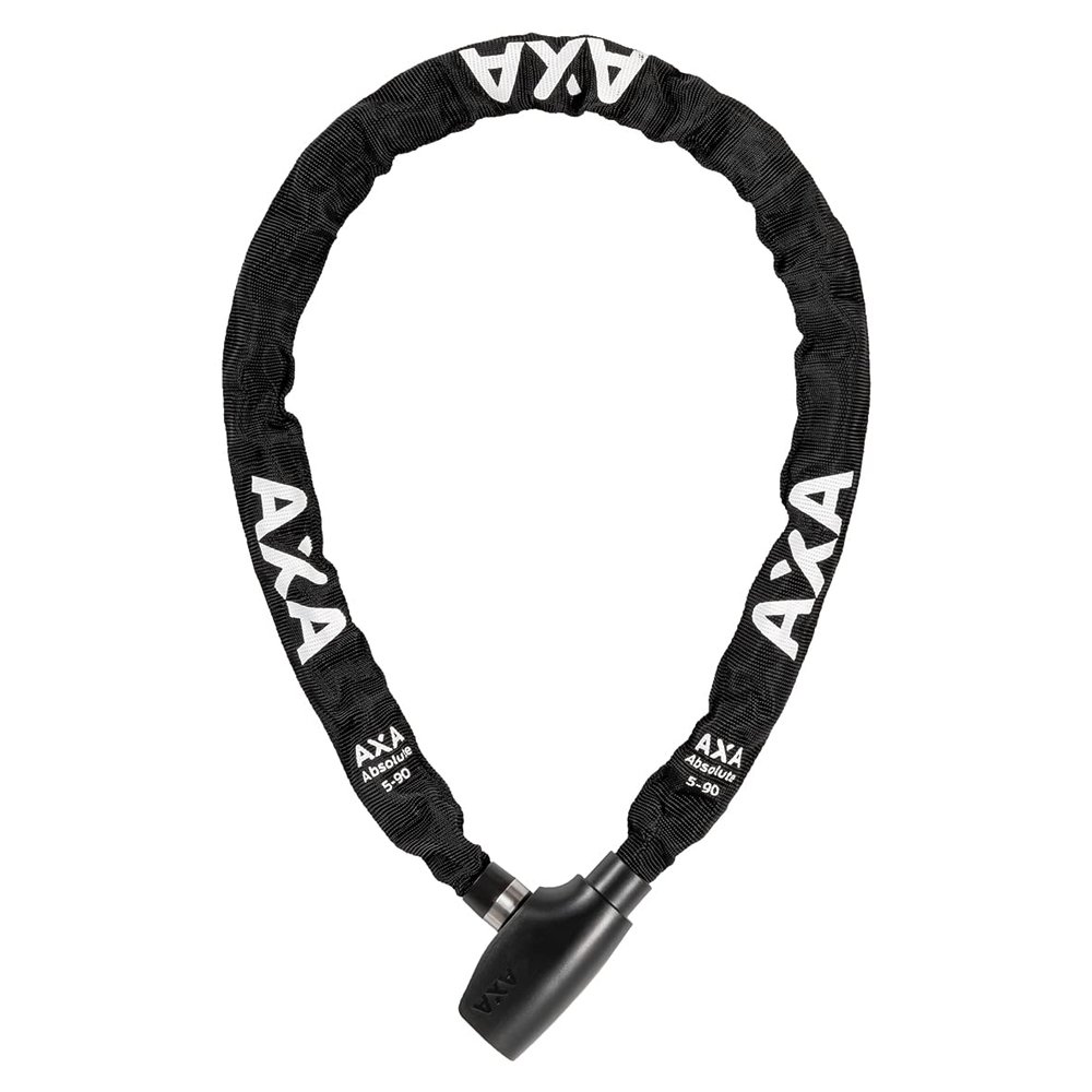 AXA Unisex Adult's Abolute 5-90 Chain Lock, Black, 90