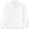 Dickies Boys Long Sleeve Pique Polo Shirt, White, X-Small US view 1