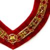Cryptic Mason - Royal & Select Chain Collar - Gold/Silver On Red + Free Case (Gold) view 2