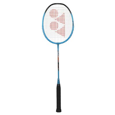 YONEX ZR111 Light Aluminium Strung Badminton Racket with Full Racket Cover (Blue)| for Beginners | 95 Grams |Isometric Head Shape