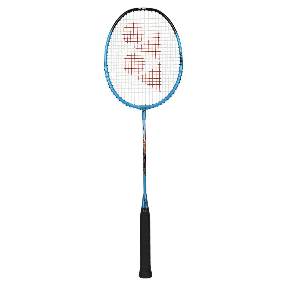 YONEX ZR111 Light Aluminium Strung Badminton Racket with Full Racket Cover (Blue)| for Beginners | 95 Grams |Isometric Head Shape