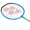 YONEX ZR111 Light Aluminium Strung Badminton Racket with Full Racket Cover (Blue)| for Beginners | 95 Grams |Isometric Head Shape view 4