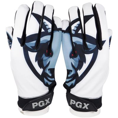 PGX Youth and Adult Goat Football Gloves (Adult Medium)