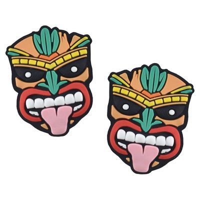 Racket Expressions Tiki Mask Fun Tennis Accessories Tennis Dampener 2 Pack