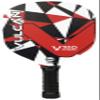 Vulcan | V310 Pickleball Paddle | Hybrid Performance | Wood Composite Core | USAP Approved | Rogue Red Geo - 2 Pack view 2