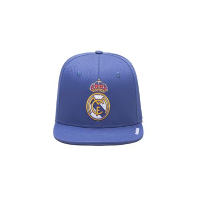 Fan Ink Real Madrid Snapback Hat Officially Licensed Adjustable Cap  Flat Bill  Embroidered Crest  Unisex Streetwear Soccer Hat Team Color