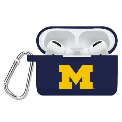 AFFINITY BANDS Michigan Wolverines Silicone Case Cover Compatible with Apple AirPods Pro (Navy)