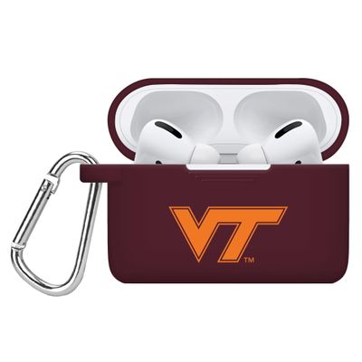 AFFINITY BANDS Virginia Tech Hokies Silicone Case Cover Compatible with Apple AirPods Pro (Maroon)