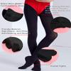 90 Denier Little Girls Ballet Tights Black Opaque Footed Dance Leggings 3 Pairs view 3