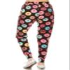 JGAX-R993-1X Donut Party Print Jogger Pants w/Pockets, 1X view 3