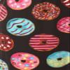 JGAX-R993-1X Donut Party Print Jogger Pants w/Pockets, 1X view 4