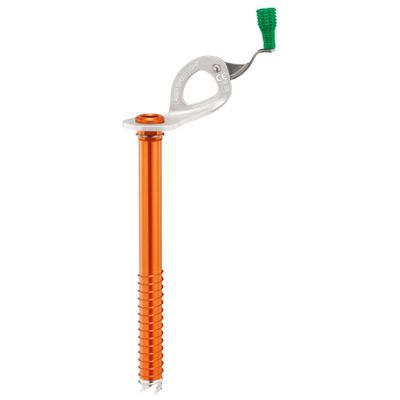 PETZL, Laser Speed Light Ice Screw 21Cm, Ultra-lightweight ice screw with integrated crank