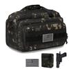 DBTAC Gun Range Bags Deluxe Middle Size | Tactical 2~4 Pistol Shooting Range Duffle Bag with Lockable Zipper for Handguns and Ammo (Charcoal Camo) view 1