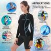 GoldFin Wetsuit Top Women, 2mm Wetsuits Jacket Long Sleeve Neoprene Tops for Water Aerobics Diving Surfing Swimming view 4