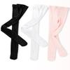 90 Denier White Girls Pantyhose Opaque Footed Dance Leggings 3 Pairs view 3