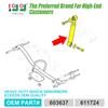 10L0L Golf Cart Rear Shock Absorbers Kit for EZGO RXV 2008-2013 Gas & Electric, OEM# 603637 611724, 2PCS view 3
