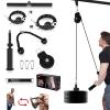 Mikolo Fitness LAT and Lift Pulley System, Dual Cable Machine(70'' and 90'') with Upgraded Loading Pin for Triceps Pull Down, Biceps Curl, Back, Forearm, Shoulder-Home Gym Equipment(Patent) view 1
