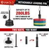 Mikolo Fitness LAT and Lift Pulley System, Dual Cable Machine(70'' and 90'') with Upgraded Loading Pin for Triceps Pull Down, Biceps Curl, Back, Forearm, Shoulder-Home Gym Equipment(Patent) view 4