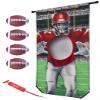 GoSports Football & Baseball Toss Games Available in Football Red Zone Challenge or Baseball Pro Pitch Challenge Choose Between Backyard Toss or Door Hang Targets view 1