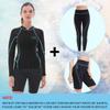 GoldFin Wetsuit Top Women, 2mm Wetsuits Jacket Long Sleeve Neoprene Tops for Water Aerobics Diving Surfing Swimming view 2
