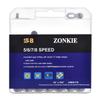 6/7/8-Speed Bike Chain, Replacement Bicycle Chain, 1/2 x 3/32 Inch, 118 Links view 1