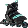 K2 Skate Alexis 80 Pro, Black_Teal, 7 view 1