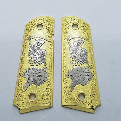 1911 Full Size Grips - Equipped with Ambi Safety Cut