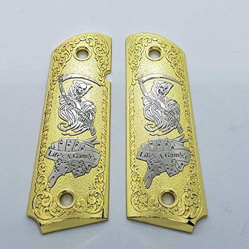 1911 Full Size Grips - Equipped with Ambi Safety Cut