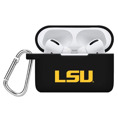 AFFINITY BANDS Louisiana State LSU Tigers Silicone Case Cover Compatible with Apple AirPods Pro (Black)