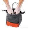 Petzl SAKAB Chalk Bag - Large, Roll-Top Bouldering Chalk Bucket - Grey view 3
