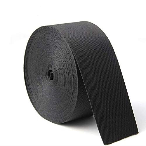 10 Yards 2 Inch Wide Black Nylon Heavy Duty Webbing Strap