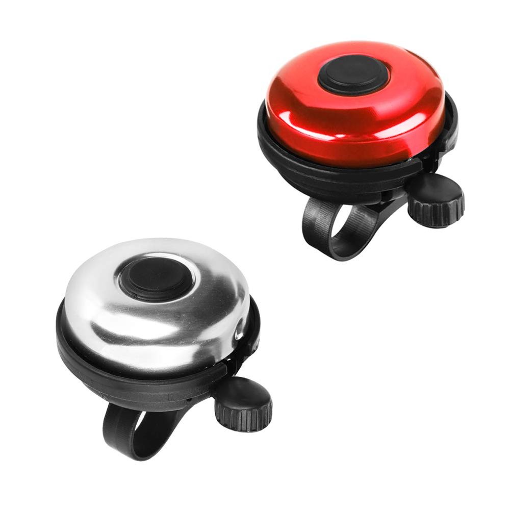 Accmor Classic Bike Bell, Aluminum Bicycle Bell, Loud Crisp Clear Sound Bicycle Bike Bell for Adults Kids