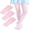Daydance 90 Denier Pink Women Dance Tights Opaque Footed Ballet Leggings 3 Pairs view 1