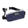DOOG Mini Belt - Stella, Navy with White Polka dot view 1