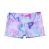QinCiao Girls Gymnastics Shorts High Waist Athletic-Bottoms Dance Tumbling Sports Cycling Running Activewear Bike Short Colorful 6 view 4
