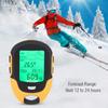 Electronic Altimeter, FR510 ABS IPX4 Outdoor NavigationAltitude MeterTemperature Humidity CompassWeatherTrend IndicatorAltitude measurementBarometer view 4