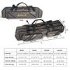 UNISTRENGH 3 Layers Portable Folding Fishing Rod Carrier Reel Case Bags Fish Pole Tools Storage Bag Case Pro Gear Tackle (3 layers/80cm(31.5inch)) view 2