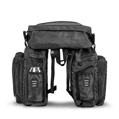 WSJYP Bike Frame Bag, Bicycle Phone Mount, Waterproof Cycling Front Top Tube Pouch Frame Phone Holder Bag Pannier