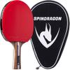 Spindragon Apex Carbon Ping Pong Paddles | Professional Table Tennis Paddles with Carbon Fiber, Premium Rubber & Protective Carry Case to Elevate Your Play view 1