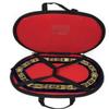 Blue Lodge Working Tools - Rhinestones Chain Collar - Gold/Silver on Blue + Free Case (Gold) view 4