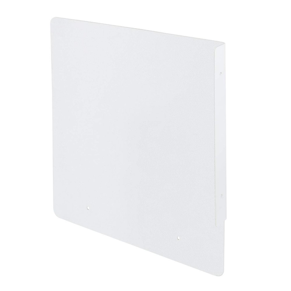 SOURCEONE.ORG Acrylic Urinal Safety Divider Clear, White Or Black 22 x 24 (White, 22 x 24)