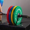 CKIDS Weightlifting Silencer Drop Pads Barbell Drop Pads Shock Mats for Barbell-Dropping Workouts at Home Gym view 2